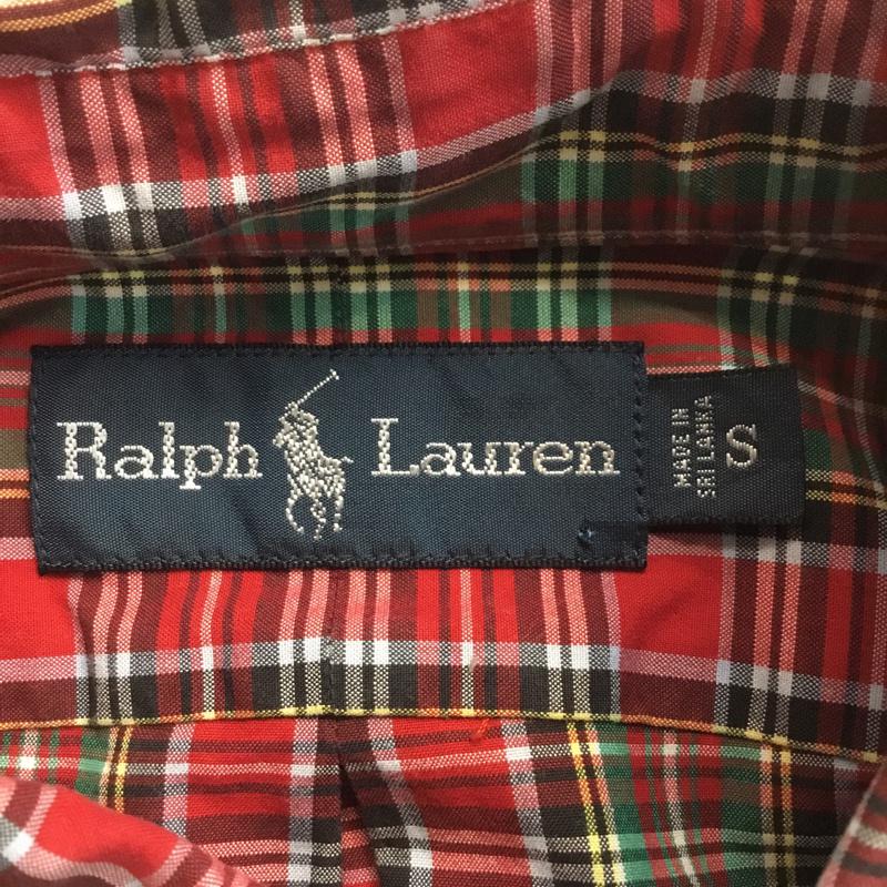 ラルフローレン RALPHLAUREN シャツ、ブラウス 長袖 ボタンダウンシャツ S チェック マルチカラー / マルチカラー / メンズ USED 古着 中古 10065268