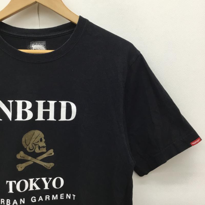 ネイバーフッド NEIGHBORHOOD Tシャツ 半袖 ロゴ、文字 黒 / ブラック / メンズ USED 古着 中古 10065337