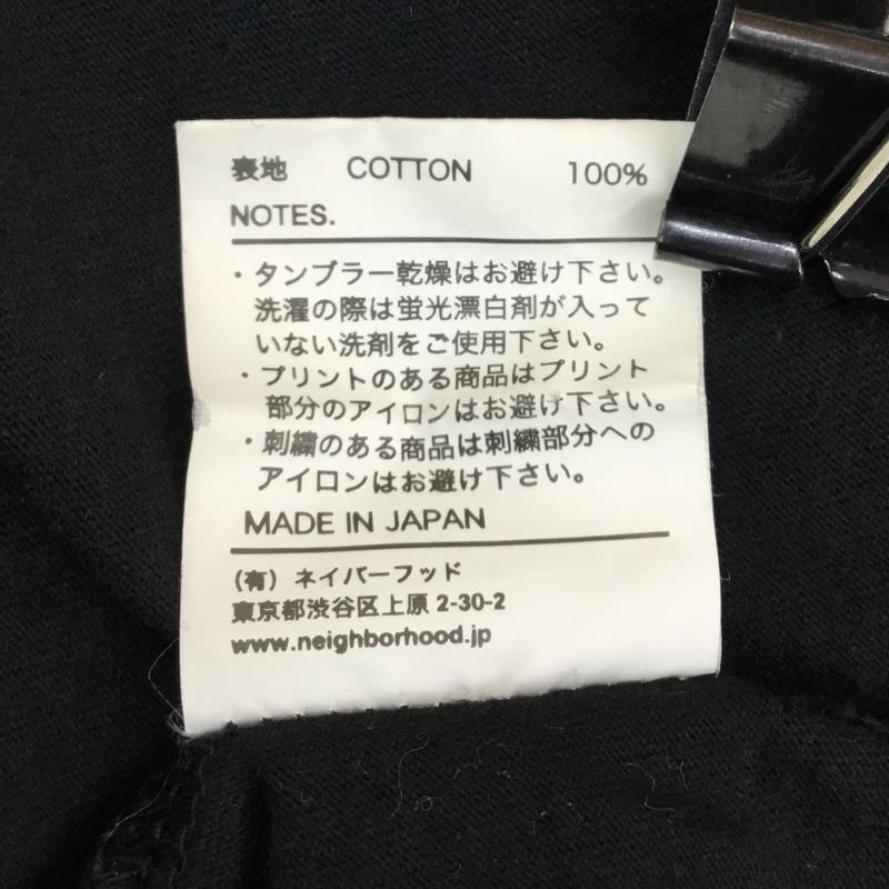 ネイバーフッド NEIGHBORHOOD Tシャツ 半袖 ロゴ、文字 黒 / ブラック / メンズ USED 古着 中古 10065337