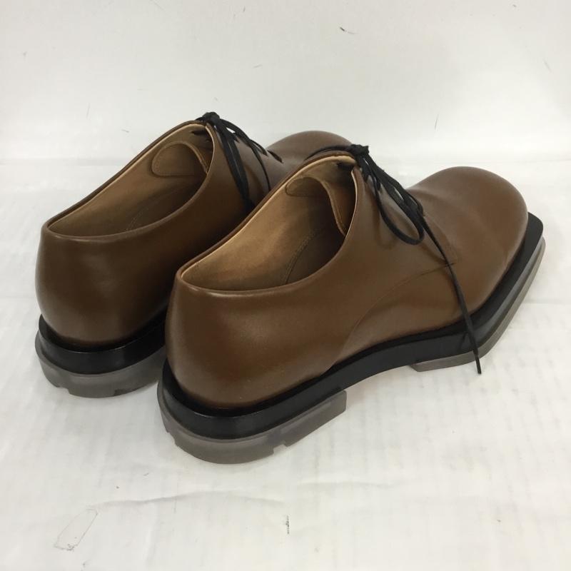 ボッテガヴェネタ BOTTEGA VENETA 革靴 革靴 レザーシューズ ドレスシューズ 無地 茶 / ブラウン / メンズ USED 古着 中古 10065341