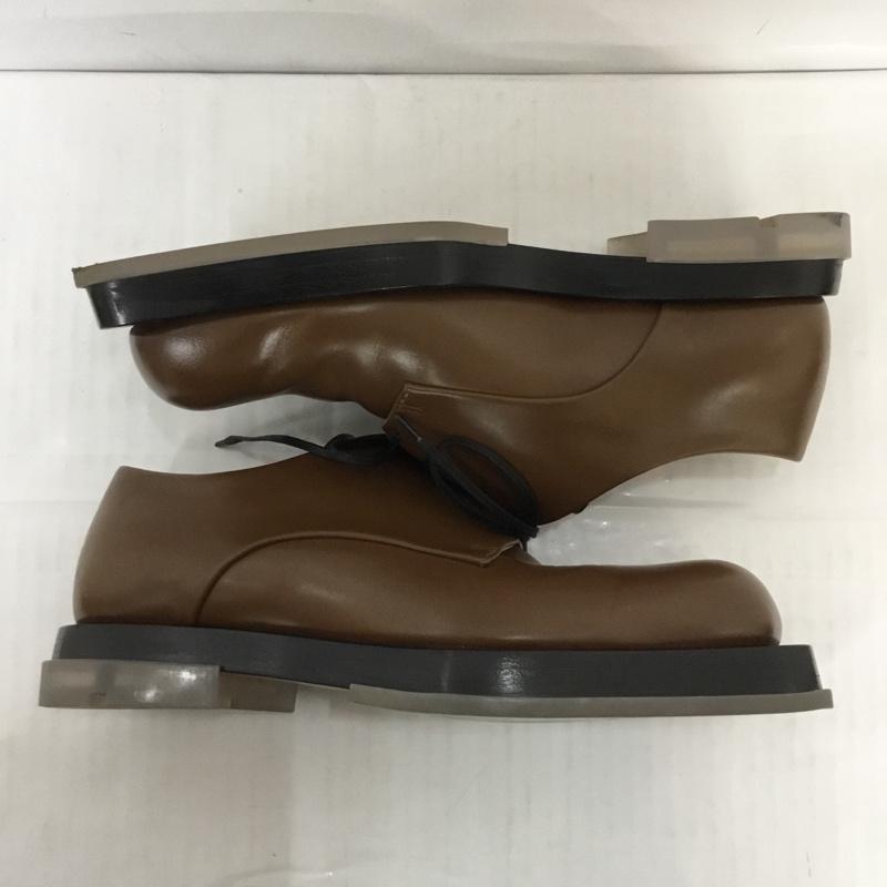 ボッテガヴェネタ BOTTEGA VENETA 革靴 革靴 レザーシューズ ドレスシューズ 無地 茶 / ブラウン / メンズ USED 古着 中古 10065341