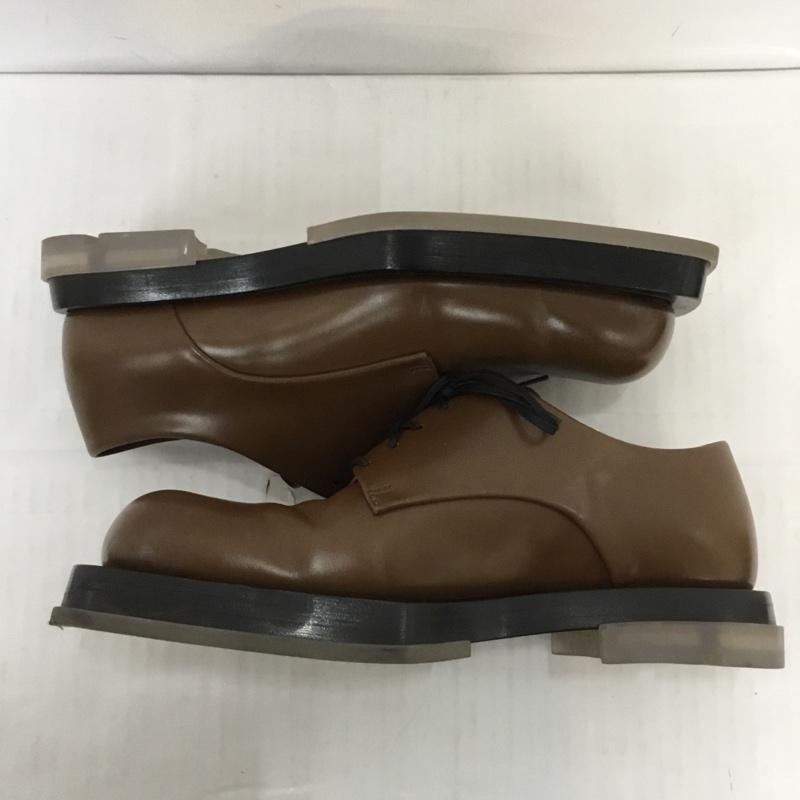 ボッテガヴェネタ BOTTEGA VENETA 革靴 革靴 レザーシューズ ドレスシューズ 無地 茶 / ブラウン / メンズ USED 古着 中古 10065341