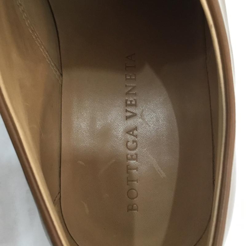 ボッテガヴェネタ BOTTEGA VENETA 革靴 革靴 レザーシューズ ドレスシューズ 無地 茶 / ブラウン / メンズ USED 古着 中古 10065341