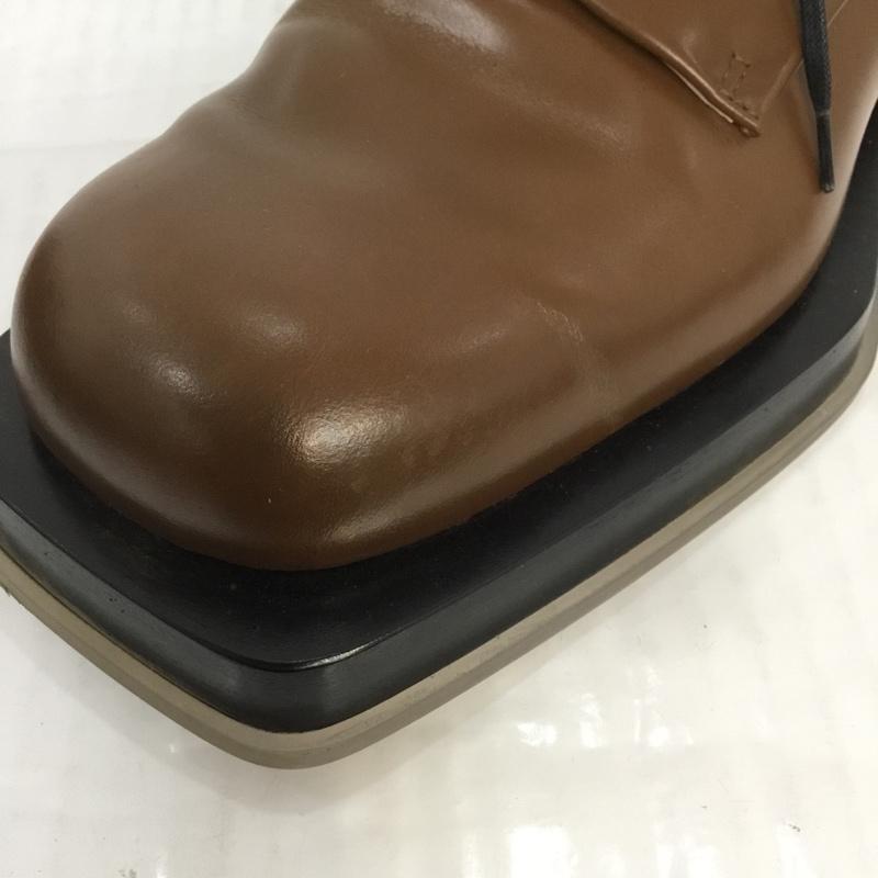 ボッテガヴェネタ BOTTEGA VENETA 革靴 革靴 レザーシューズ ドレスシューズ 無地 茶 / ブラウン / メンズ USED 古着 中古 10065341