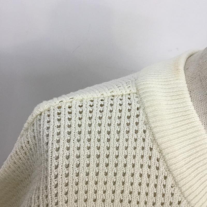 センスオブプレイスバイアーバンリサーチ SENSE OF PLACE by URBAN RESEARCH ワンピース ロングスカート AA94-22A020 ニットチュニック サイドスリット FREE 無地 アイボリー / アイボリー / レディース USED 古着 中古 10065507