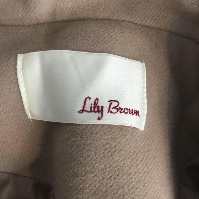 リリー ブラウン Lily Brown コート コート一般 LFKB211700 無地 ベージュ / ベージュ / レディース USED 古着 中古 10065522