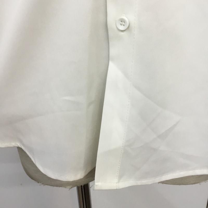 フメイ RESUAPRE シャツ、ブラウス 長袖 L プリント 白 / ホワイト / メンズ USED 古着 中古 10065526