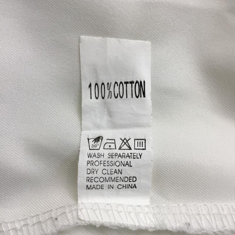 フメイ RESUAPRE シャツ、ブラウス 長袖 L プリント 白 / ホワイト / メンズ USED 古着 中古 10065526