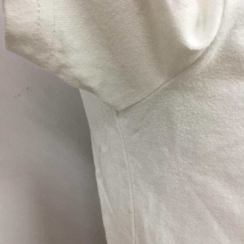 エーケーエム AKM Tシャツ 半袖 Vネック M 無地 白 / ホワイト / メンズ USED 古着 中古 10065558
