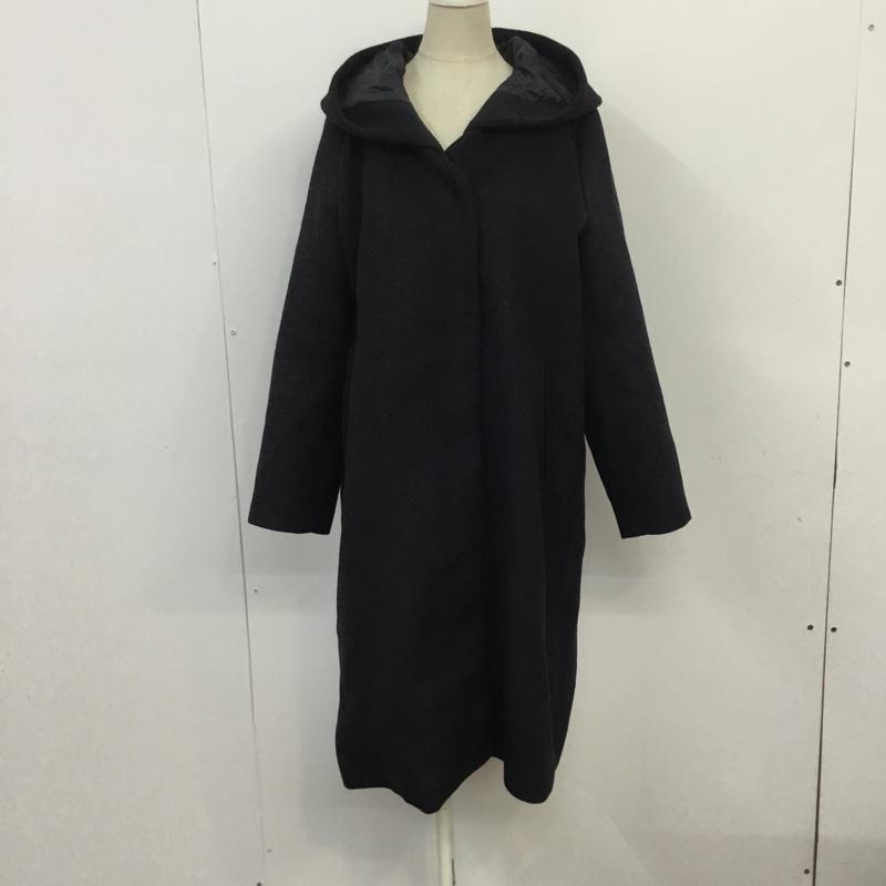 ナノユニバース nano・universe コート コート一般 NLE91COT002TN 2WAY FREE 無地 紺 / ネイビー / レディース USED 古着 中古 10065561