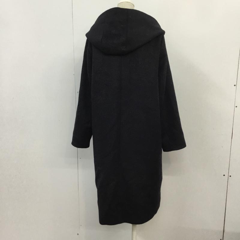 ナノユニバース nano・universe コート コート一般 NLE91COT002TN 2WAY FREE 無地 紺 / ネイビー / レディース USED 古着 中古 10065561