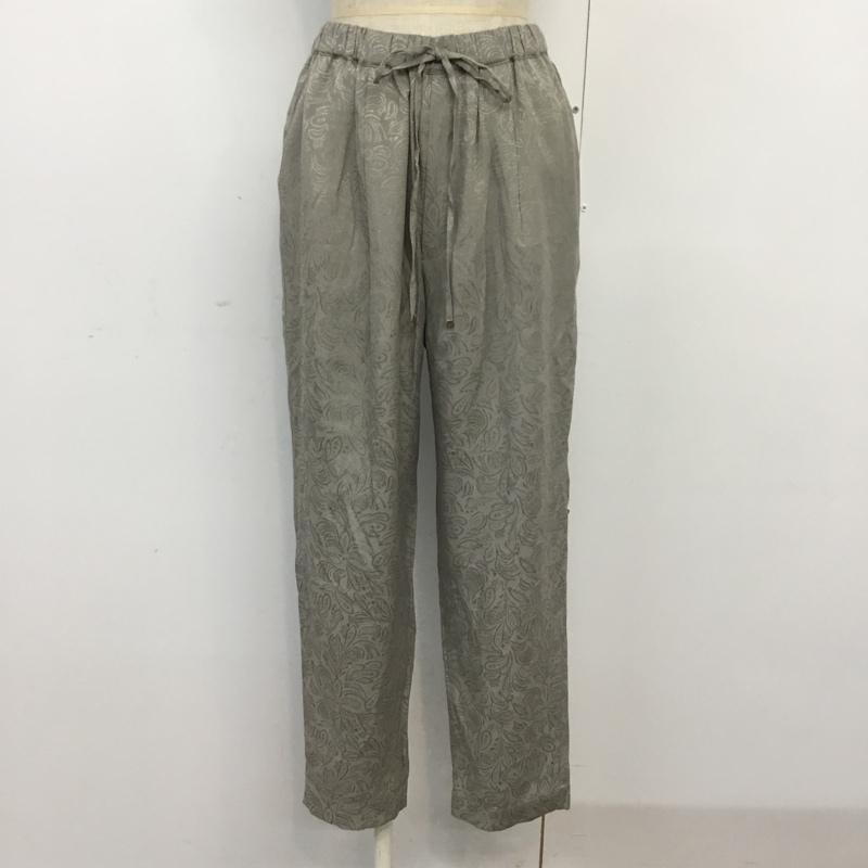 レプシィム LEPSIM パンツ スラックス FREE 総柄 灰 / グレー / レディース USED 古着 中古 10065573
