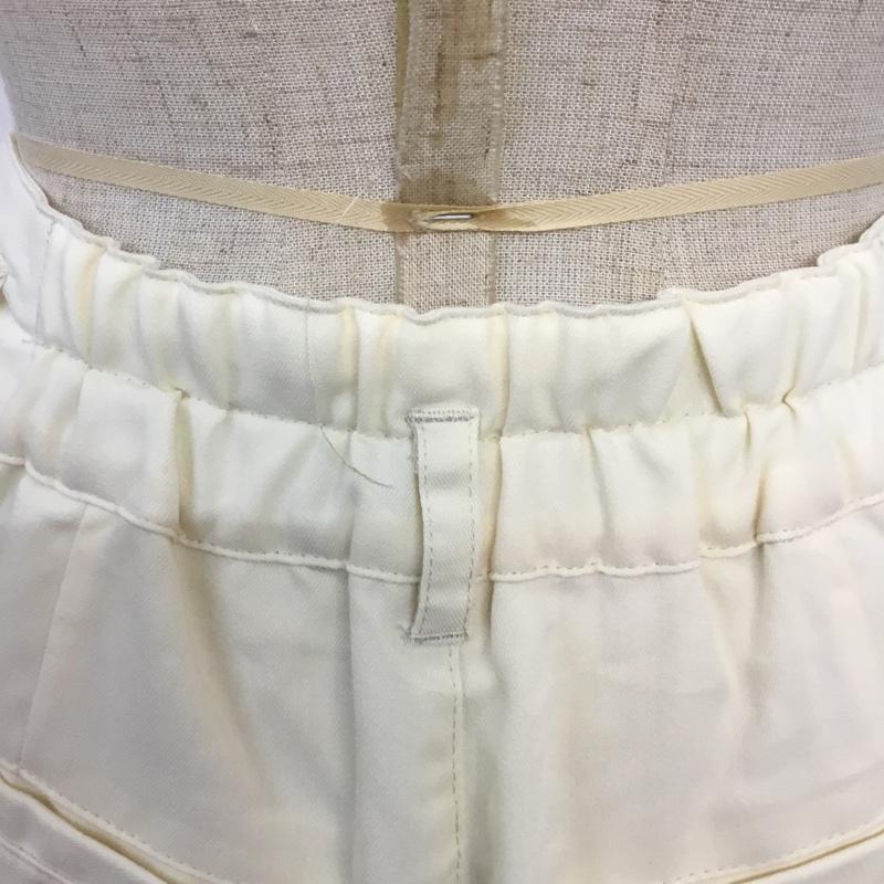 アリシアページボーイ alicia PAGEBOY パンツ スラックス FREE 無地 オフホワイト / オフホワイト / レディース USED 古着 中古 10065576