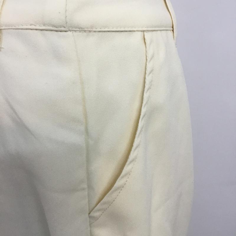 アリシアページボーイ alicia PAGEBOY パンツ スラックス FREE 無地 オフホワイト / オフホワイト / レディース USED 古着 中古 10065576