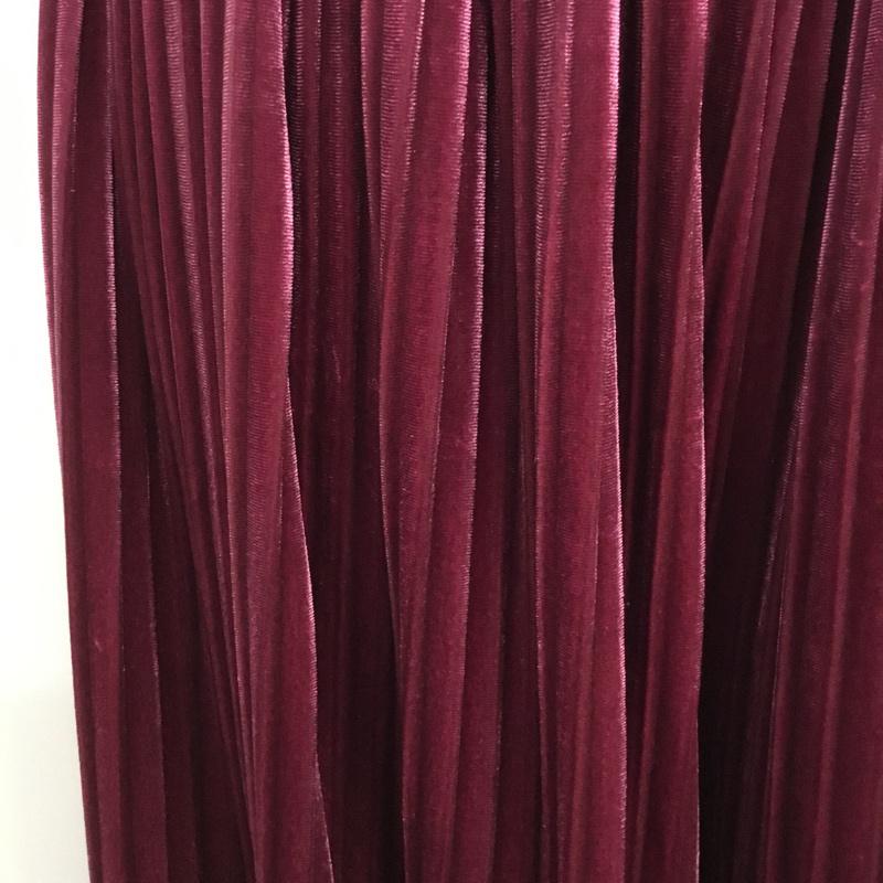 ダブルクローゼット w closet ボトムス ボトムス FREE 無地 紫 / パープル / レディース USED 古着 中古 10065580