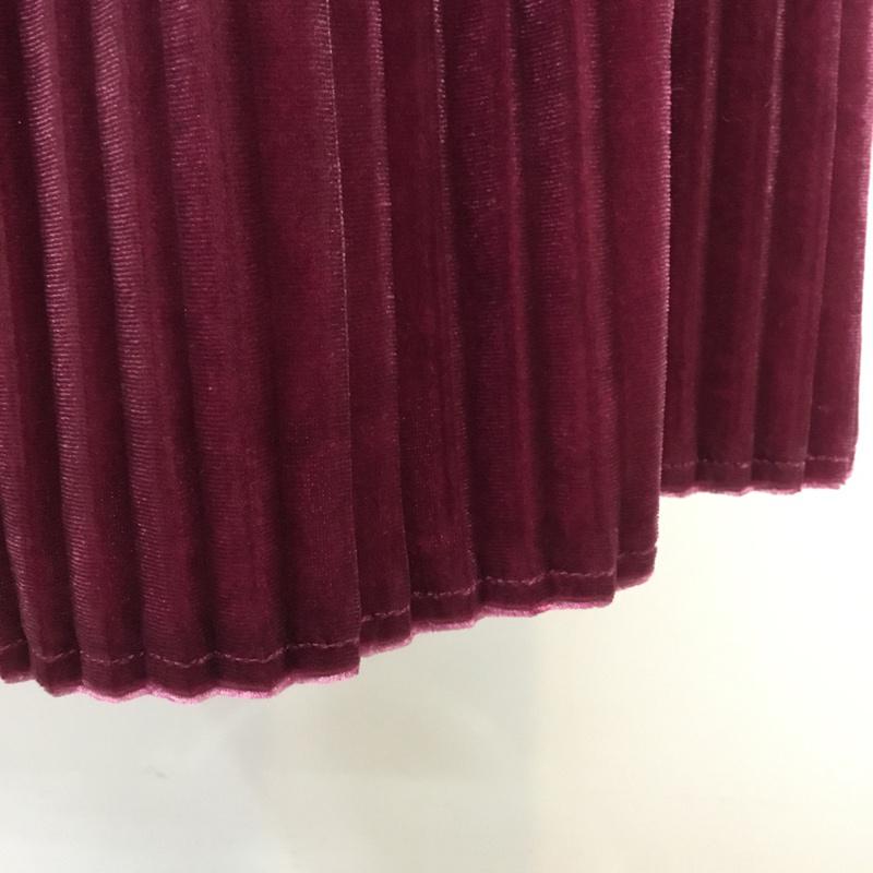 ダブルクローゼット w closet ボトムス ボトムス FREE 無地 紫 / パープル / レディース USED 古着 中古 10065580