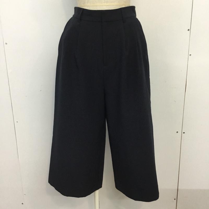 グローバルワーク GLOBAL WORK パンツ スラックス M 無地 紺 / ネイビー / レディース USED 古着 中古 10065594