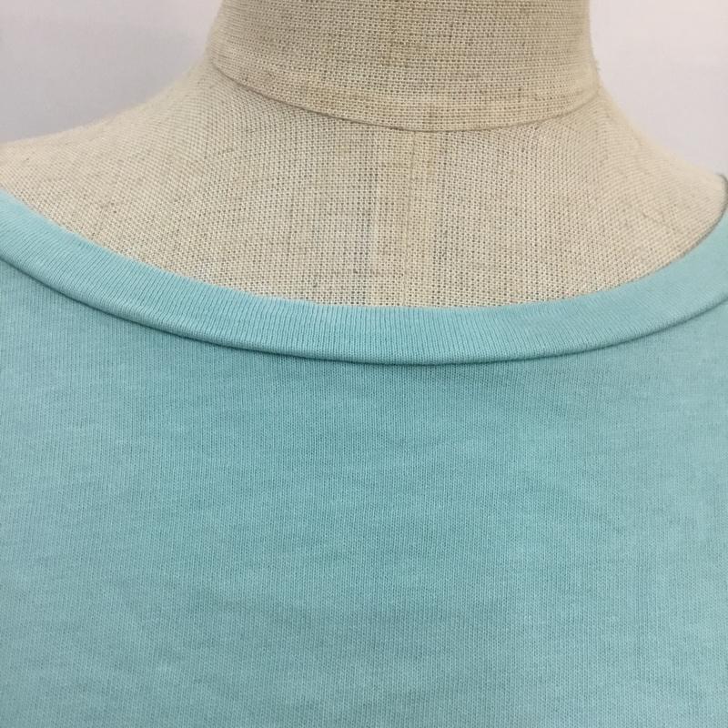 アールシーダブリュービー RCWB Tシャツ 長袖 420BSH80-0320 ピグメント ボリューム ロングスリーブ タグ付き FREE 無地 水色 / ライトブルー / レディース USED 古着 中古 10065597