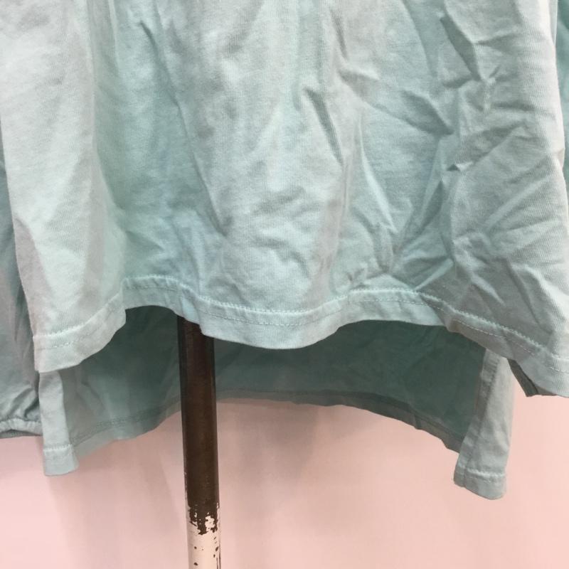 アールシーダブリュービー RCWB Tシャツ 長袖 420BSH80-0320 ピグメント ボリューム ロングスリーブ タグ付き FREE 無地 水色 / ライトブルー / レディース USED 古着 中古 10065597