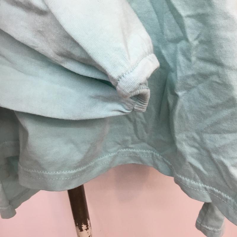アールシーダブリュービー RCWB Tシャツ 長袖 420BSH80-0320 ピグメント ボリューム ロングスリーブ タグ付き FREE 無地 水色 / ライトブルー / レディース USED 古着 中古 10065597