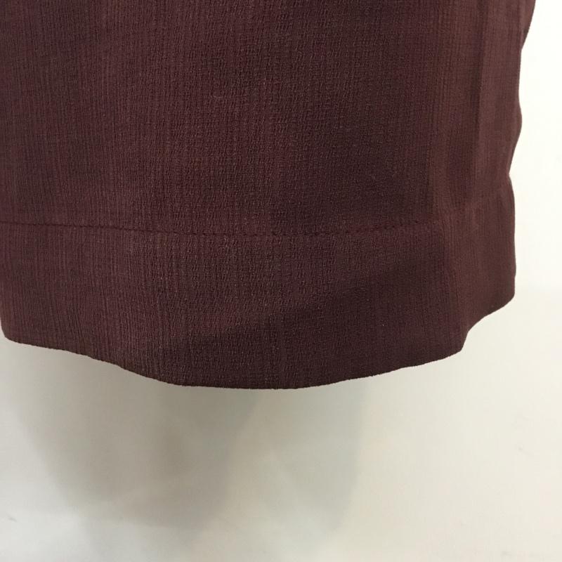 アズールバイマウジー AZUL BY MOUSSY パンツ スラックス 250DAH31-018H リラックスルーズパンツ ストレート S 無地 えんじ / ワインレッド / レディース USED 古着 中古 10065625