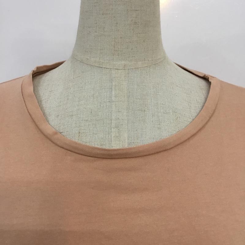 ザラ ZARA TRAFALUC カットソー 長袖 0264 291 942 フロント切替 M 無地 桃 / ピンク / レディース USED 古着 中古 10065629