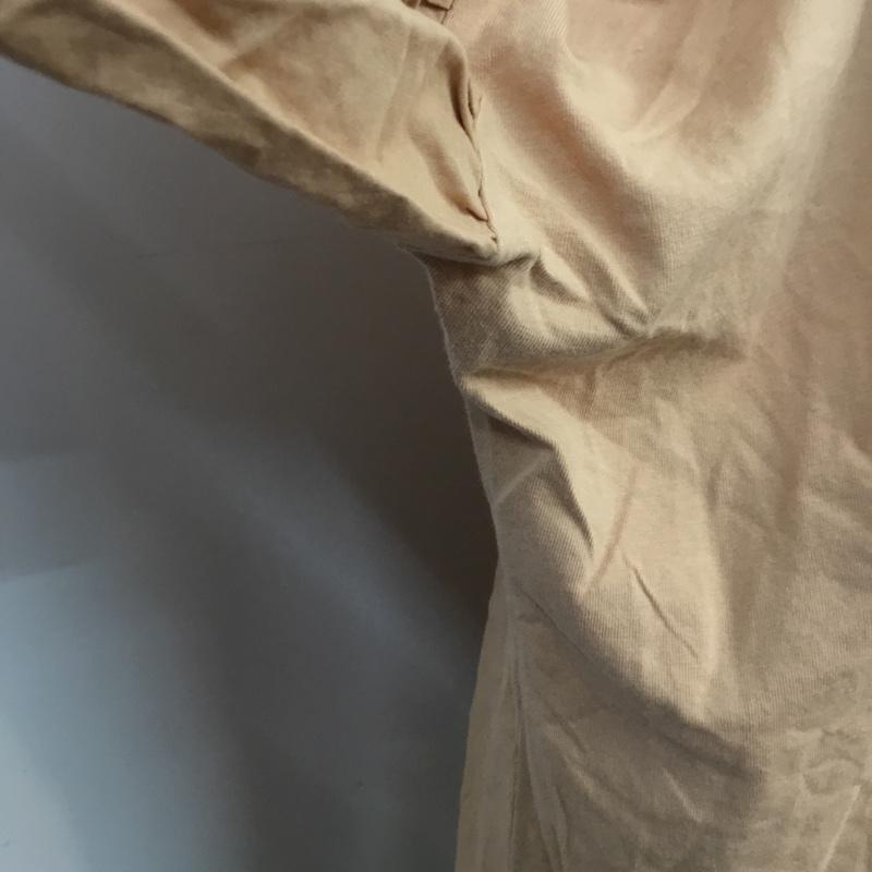 ザラ ZARA TRAFALUC カットソー 長袖 0264 291 942 フロント切替 M 無地 桃 / ピンク / レディース USED 古着 中古 10065629