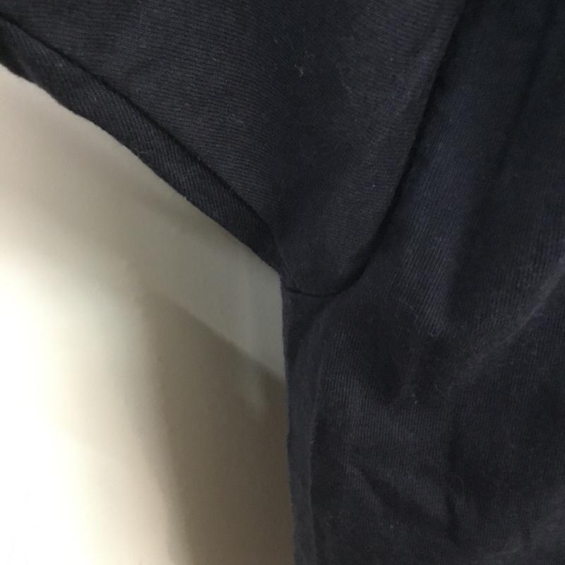 チャンピオン Champion Tシャツ 半袖 クルーネック XL ワンポイント 紺 / ネイビー / メンズ USED 古着 中古 10065636