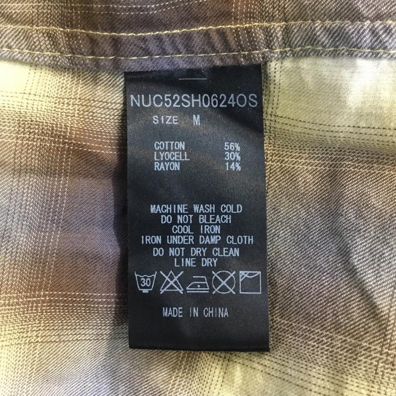 ナノユニバース nano・universe シャツ、ブラウス 半袖 M チェック マルチカラー / マルチカラー / メンズ USED 古着 中古 10065642