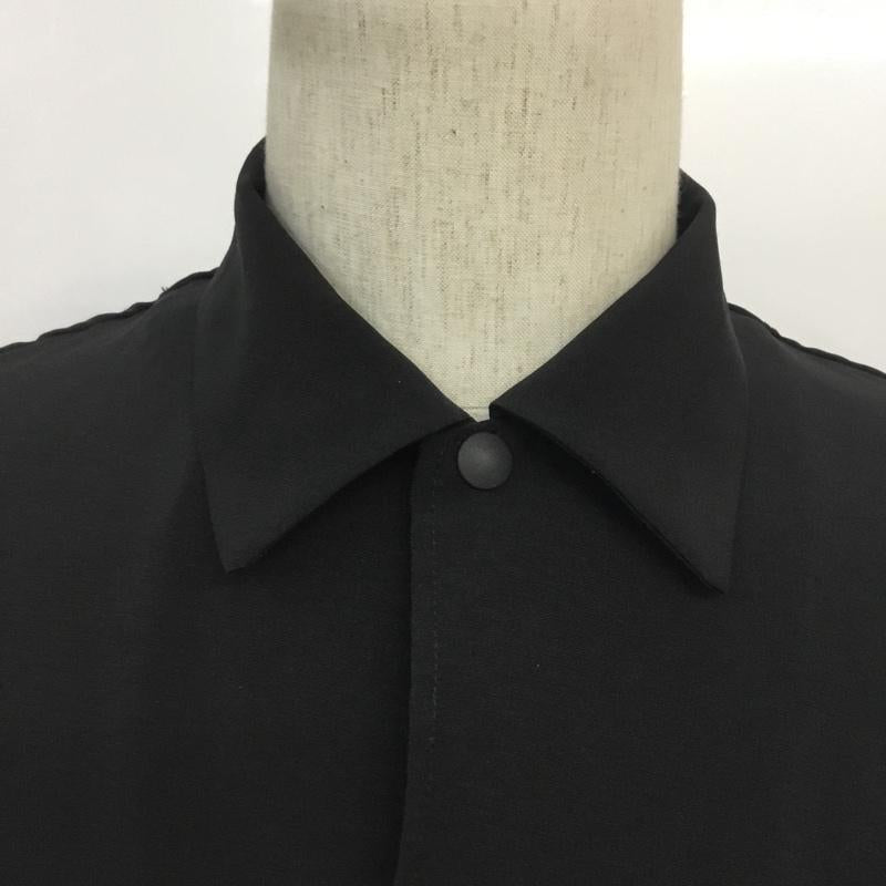 レイジブルー RAGEBLUE シャツ、ブラウス 半袖 RB020408SB シャツジャケット S 無地 黒 / ブラック / メンズ USED 古着 中古 10065644
