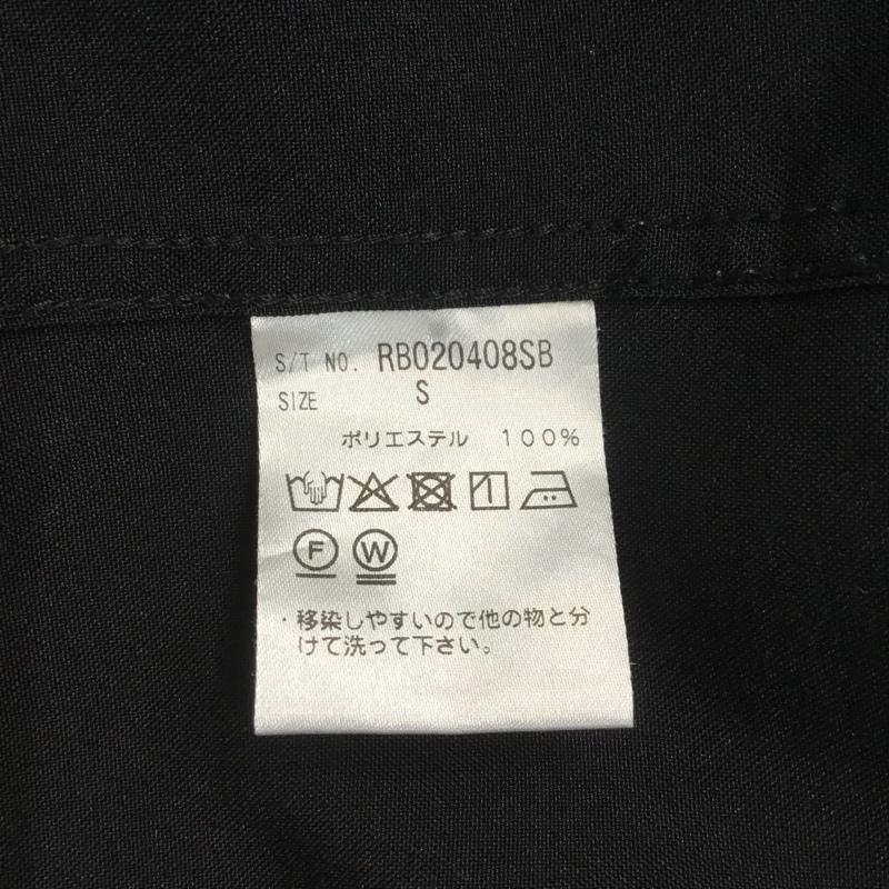 レイジブルー RAGEBLUE シャツ、ブラウス 半袖 RB020408SB シャツジャケット S 無地 黒 / ブラック / メンズ USED 古着 中古 10065644