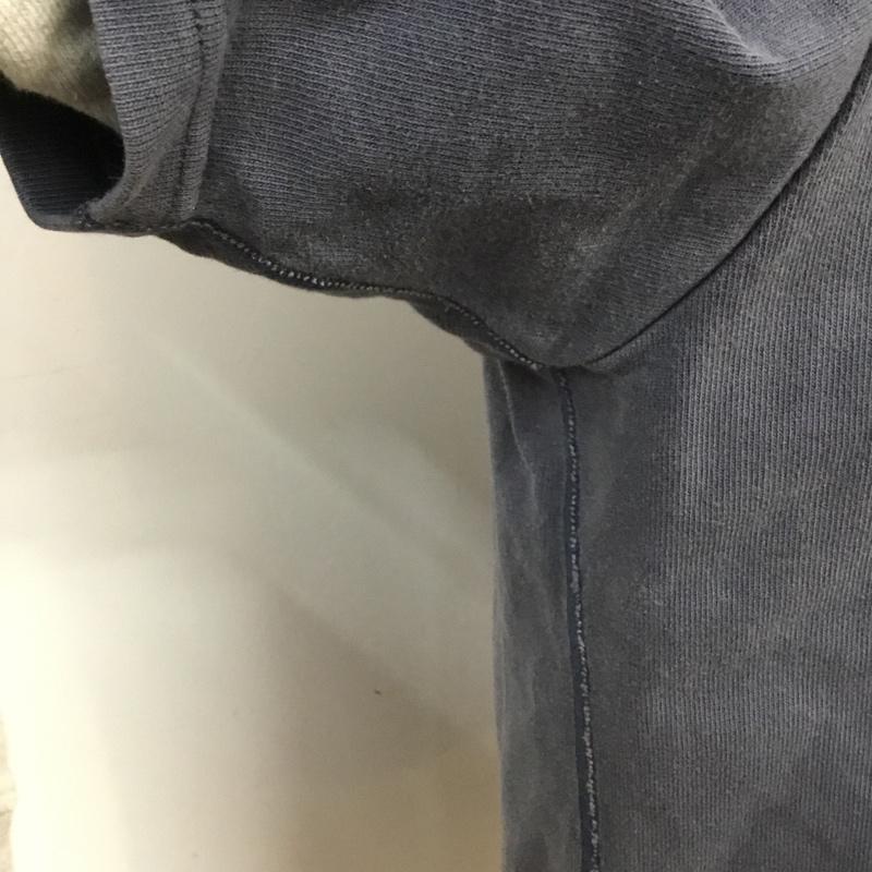 アーサスベイプ URSUS BAPE パーカー 長袖 レイヤード風 2 ロゴ、文字 灰 / グレー / X 紺 / ネイビー / メンズ USED 古着 中古 10065676