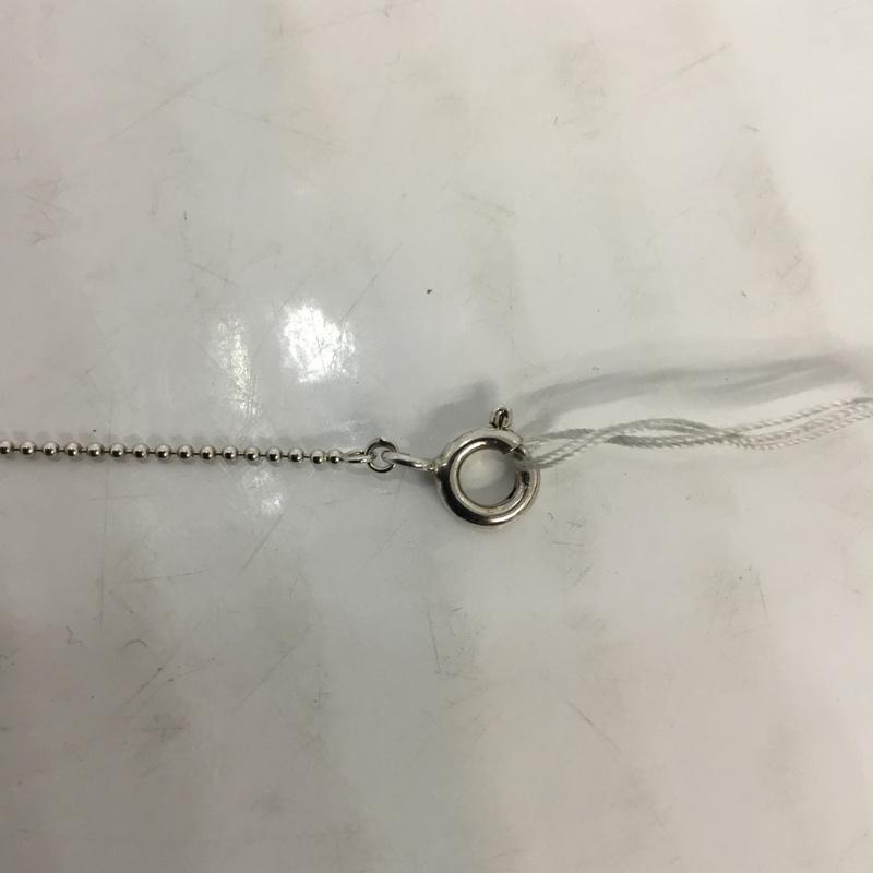 クロスフォーニューヨーク CROSSFORNEWYORK アクセサリー ネックレス、ペンダント Flower Pearl SV925 タグ付き 無地 銀 / シルバー / レディース USED 古着 中古 10065716