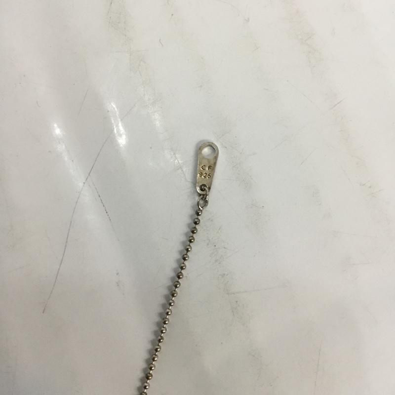 クロスフォーニューヨーク CROSSFORNEWYORK アクセサリー ネックレス、ペンダント ETERNAL ONE SV925 タグ付き 無地 銀 / シルバー / レディース USED 古着 中古 10065726