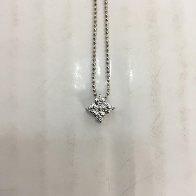 クロスフォーニューヨーク CROSSFORNEWYORK アクセサリー ネックレス、ペンダント CLOVER SV925 NPN-19 タグ付き 銀 / シルバー / レディース USED 古着 中古 10065734