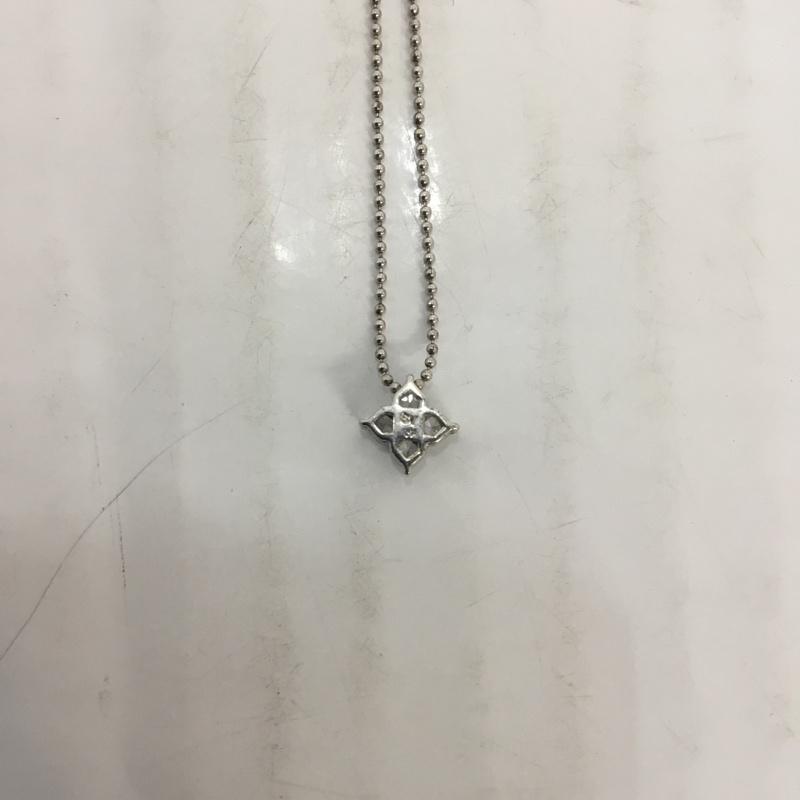 クロスフォーニューヨーク CROSSFORNEWYORK アクセサリー ネックレス、ペンダント CLOVER SV925 NPN-19 タグ付き 銀 / シルバー / レディース USED 古着 中古 10065737