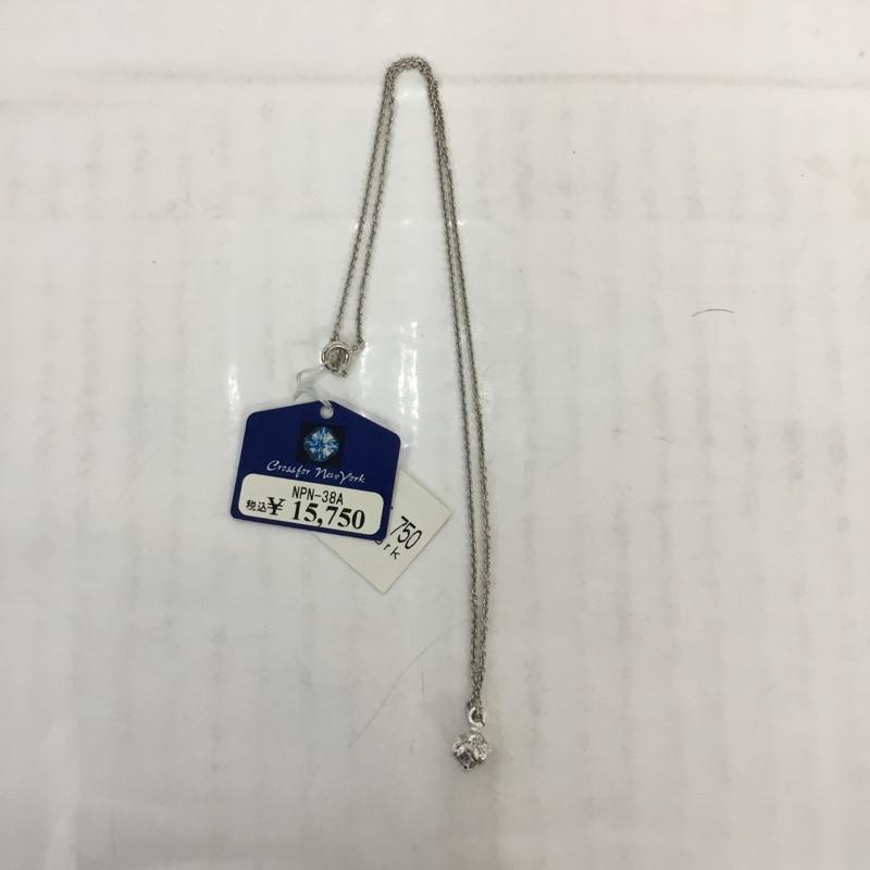 クロスフォーニューヨーク CROSSFORNEWYORK アクセサリー ネックレス、ペンダント Moon Light SV925 NPN-38A タグ付き 銀 / シルバー / レディース USED 古着 中古 10065747