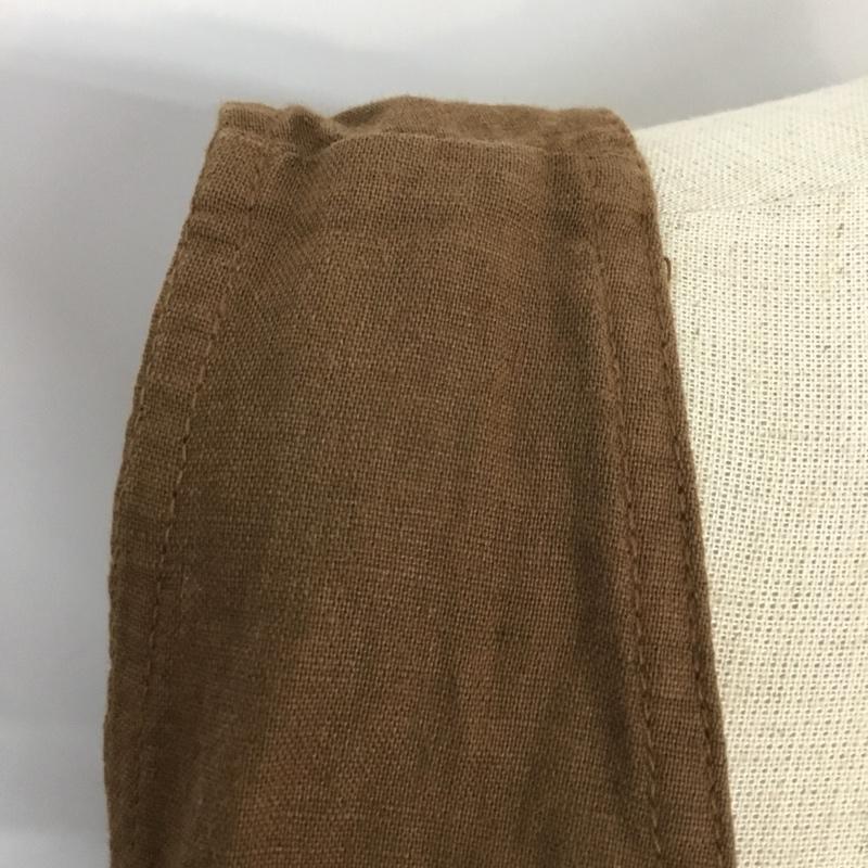 ザラ ZARA ジャンパースカート ジャンパースカート L 無地 茶 / ブラウン / レディース USED 古着 中古 10065783