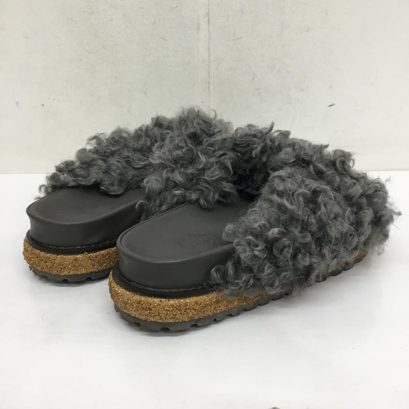 ロデオクラウンズ Rodeo Crowns サンダル サンダル ボアクロスサンダル M 灰 / グレー / レディース USED 古着 中古 10065815