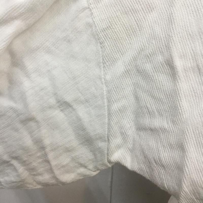 ザラベーシック ZARA BASIC カットソー 長袖 L 無地 白 / ホワイト / レディース USED 古着 中古 10065848