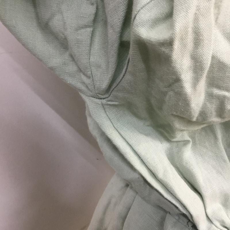 ザラ ZARA ワンピース ミニスカート 5598 225 512 チュニック ドロスト XS 無地 薄緑 / ライトグリーン / レディース USED 古着 中古 10065901