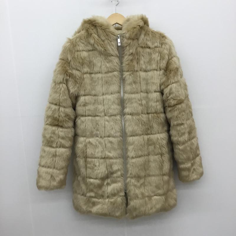 ムルーア MURUA コート 毛皮、ファー S ベージュ / ベージュ / レディース USED 古着 中古 10065951