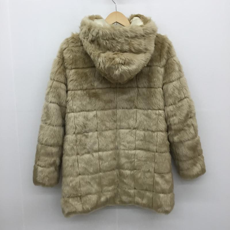 ムルーア MURUA コート 毛皮、ファー S ベージュ / ベージュ / レディース USED 古着 中古 10065951