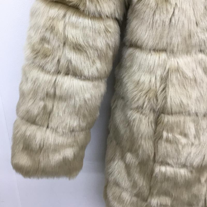 ムルーア MURUA コート 毛皮、ファー S ベージュ / ベージュ / レディース USED 古着 中古 10065951