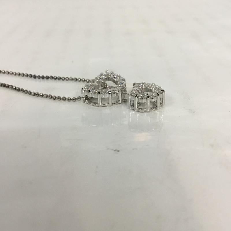 クロスフォーニューヨーク CROSSFORNEWYORK アクセサリー ネックレス、ペンダント Two Heart SV925 NPN197 タグ付き 銀 / シルバー / レディース USED 古着 中古 10065990