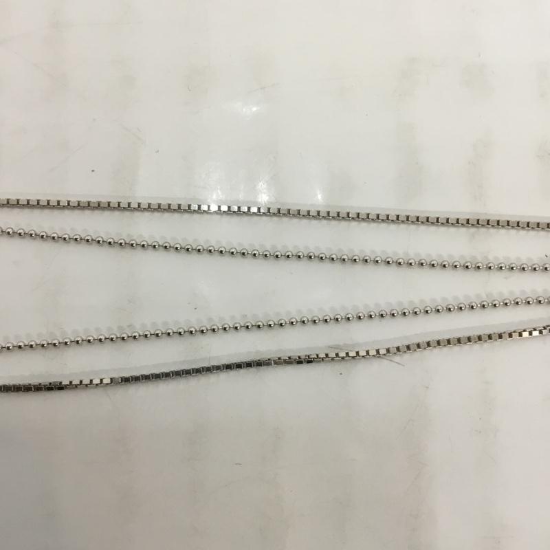クロスフォーニューヨーク CROSSFORNEWYORK アクセサリー ネックレス、ペンダント N.Double Stud NPN72 SV925 タグ付き 銀 / シルバー / レディース USED 古着 中古 10065999