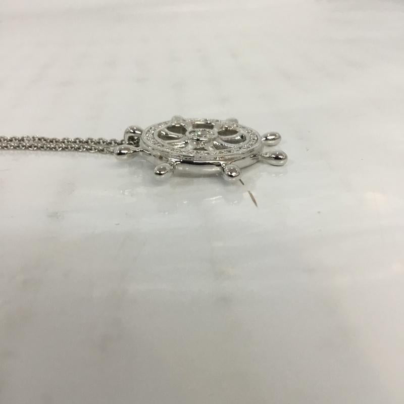 クロスフォーニューヨーク CROSSFORNEWYORK アクセサリー ネックレス、ペンダント RUDDER SV925 NPN140 タグ付き 銀 / シルバー / レディース USED 古着 中古 10066019