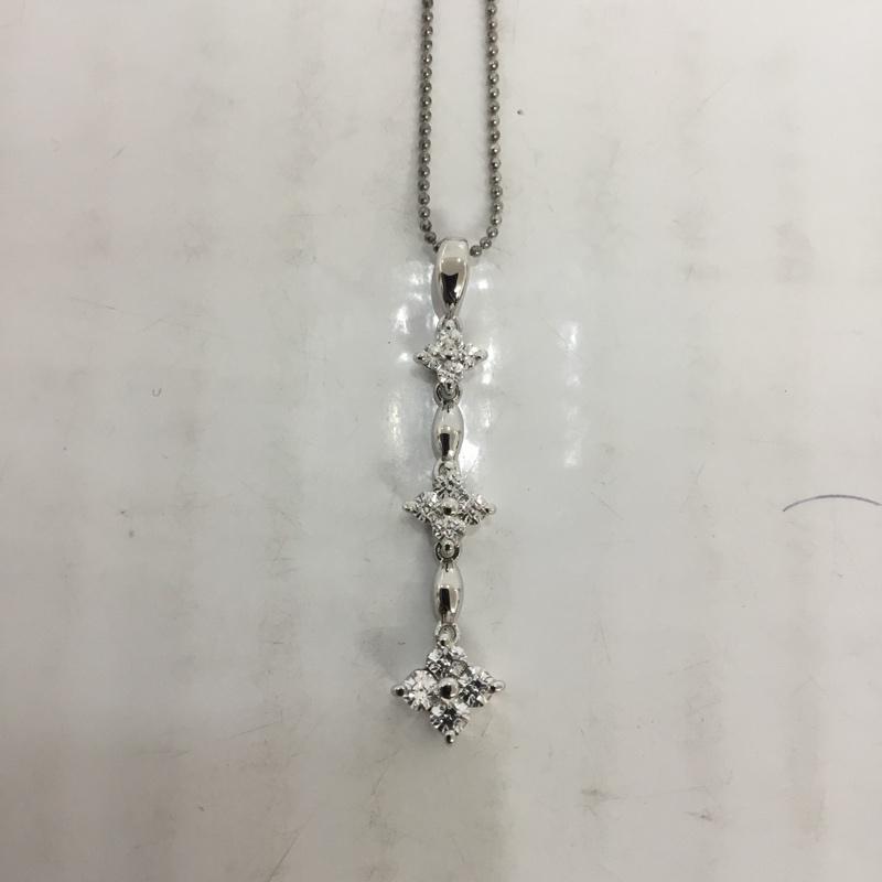 クロスフォーニューヨーク CROSSFORNEWYORK アクセサリー ネックレス、ペンダント Triple flower SV925 NPN252 タグ付き 銀 / シルバー / レディース USED 古着 中古 10066027