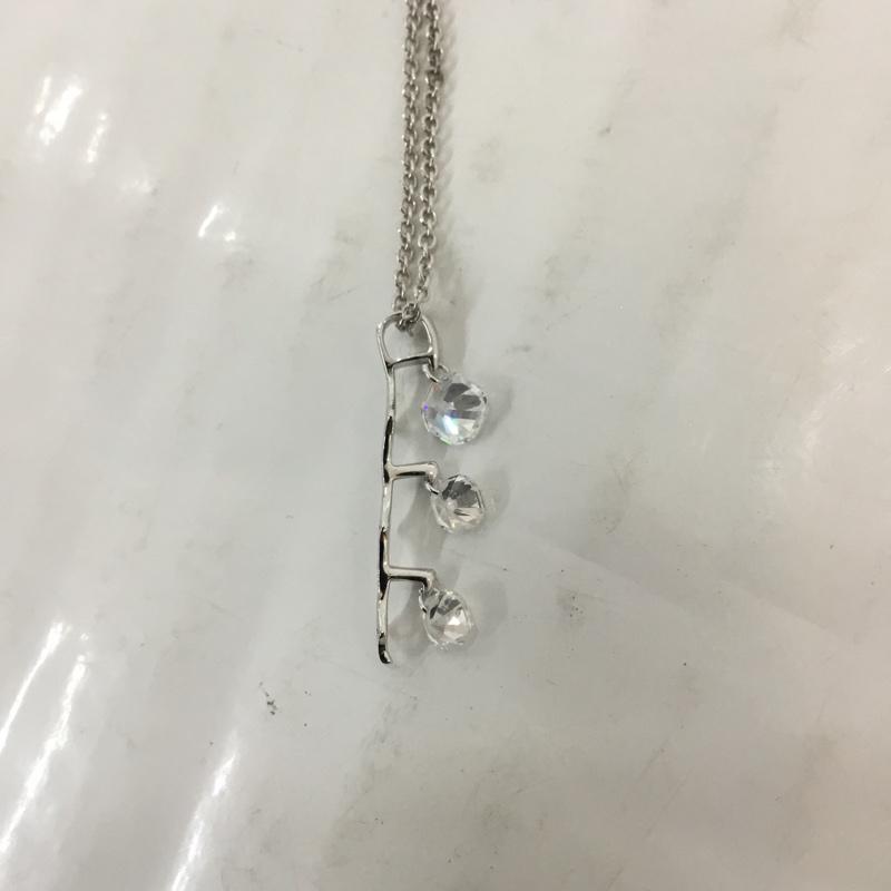 クロスフォーニューヨーク CROSSFORNEWYORK アクセサリー ネックレス、ペンダント Crystal Drop NPN128 SV925 タグ付き 銀 / シルバー / レディース USED 古着 中古 10066047