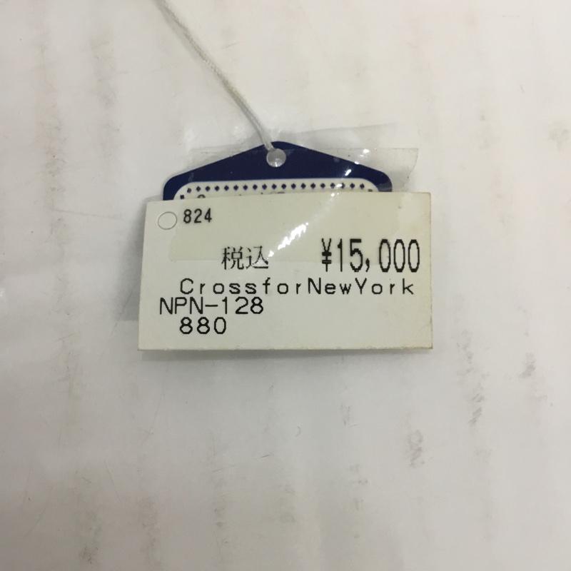 クロスフォーニューヨーク CROSSFORNEWYORK アクセサリー ネックレス、ペンダント Crystal Drop NPN128 SV925 タグ付き 銀 / シルバー / レディース USED 古着 中古 10066047